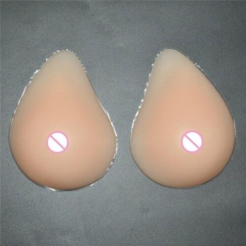 A-E Cup Triangle Silicone Breast Form False Boob Teardrop Mastectomy Enhancer Sold Separately