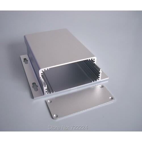 90*35*120mm wall-mounted electronic project integrated aluminum box housing DIY PCB shell power amplifer enclosure junction box