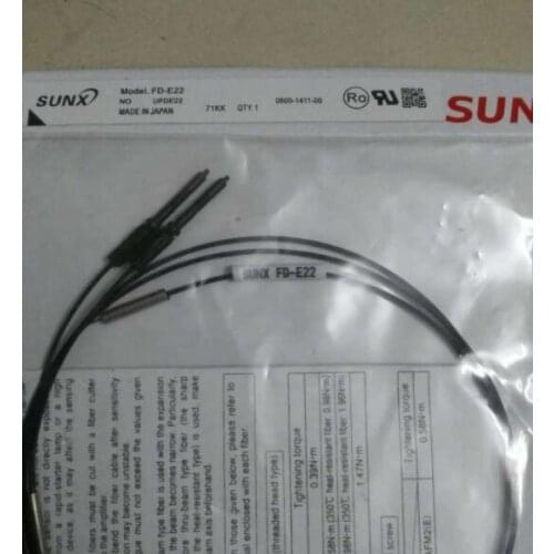 1PCS Sunx FT-E22 FTE22 Fiber Optic Sensor -New
