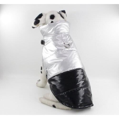 Small Dog Down Jacket Winter Dog Clothes Cotton Padded Coat Pet Clothing Waterproof Outfit for Small Large Dogs