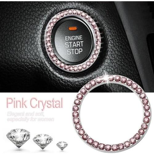 Crystal car engine start stop ignition key chain for Kia Rio K2 K3 K5 K4 Cerato,Soul,Forte,Sportage R,SORENTO,Mohave,OPTIMA