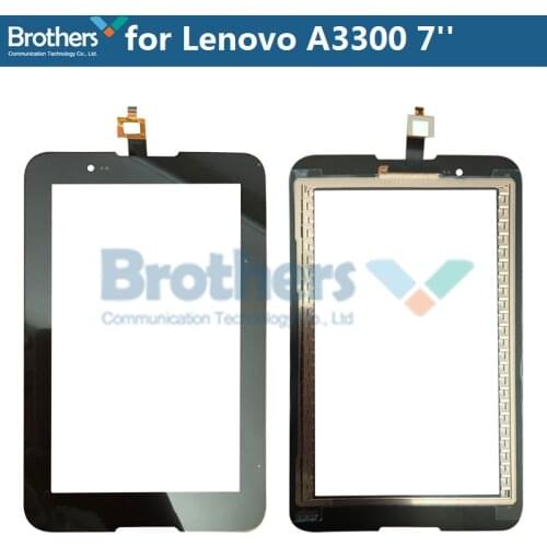 Tablet Touch Panel For Lenovo A3300 A3300T A3300-HV Touch Digitizer Touch Glass for Lenovo A3300 7'' Outer Front Glass Lens Test