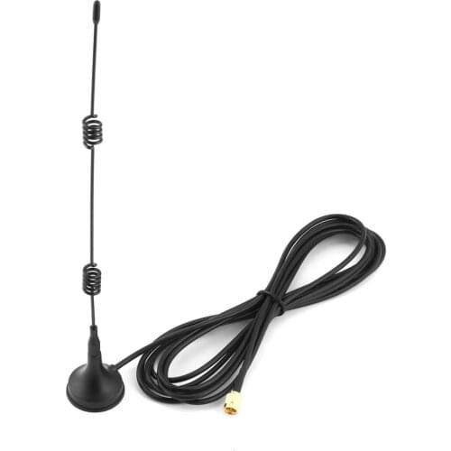 SMA-Male 2.4GHz 3DBI 100 MHz Wireless Wifi WLAN 5 X Range Booster Antenna Extender + Base Connectors & Terminals RF dropshipping