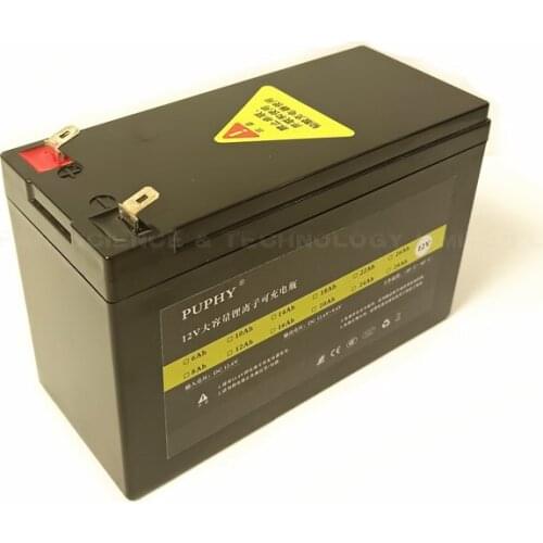 5C high drain Waterproof 12V 24AH-6AH Lithium ion power battery electric devices bikes kids cars sprayer lights power bank