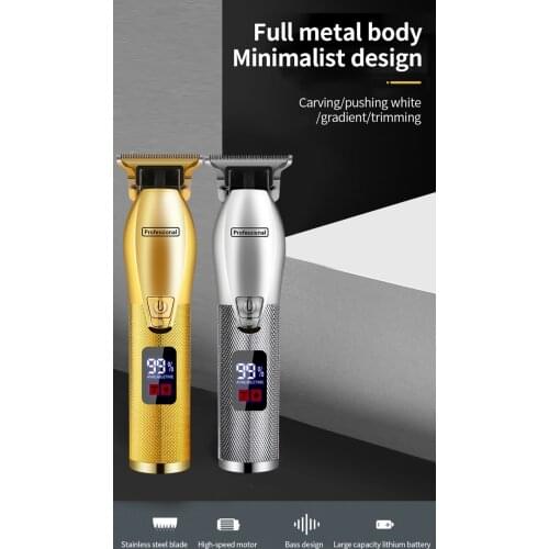 2021 T9 USB Hair Clipper Professional Electric hair trimmer Barber Shaver Trimmer Beard 0mm Men Hair Cutting Machine for men
