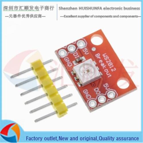 RGB LED Breakout - WS2812 color lamp module single wire interface full color leds