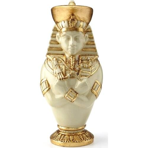 Home Semi porcelain Egyptian vase Birthday gift crafts Popular decoration sculpture Decorate birthday gifts treasure of ornament