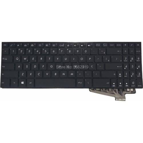 OVY BR Backlight keyboard For ASUS X570 X570DD X570UD X570ZD FX570UD Brazilian Black Replacement keyboards 0KNB0 5602BR00 new