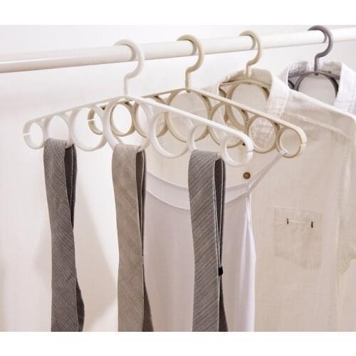 Multi-function Circle Space Saving Scarf Hanger 5 PCS/Lot Hanging Organizer Belt Shelf Tie Storage Rack
