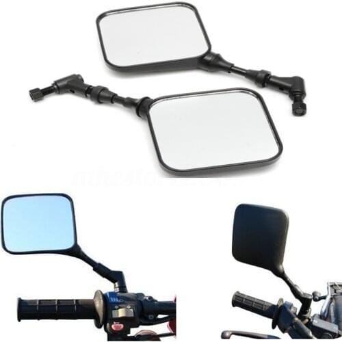 Motorcycle Rear View Mirrors 10mm For Suzuki DR 200 250 DR350 DRZ 400 650 DR650 Side Durable And Portable, Easy To Use