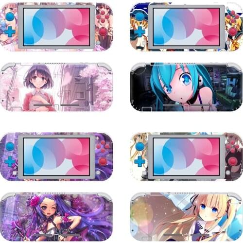 Cartoon design For N intendo Switch Lite Protector Skin Sticker for switch lite pvc vinyl sticker for NS Switch lite skin