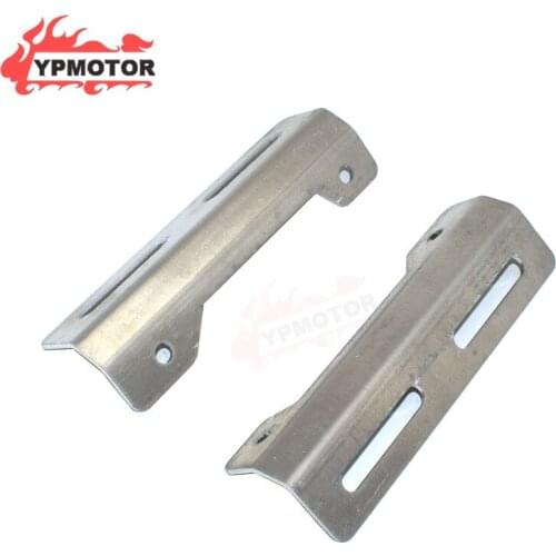 Motorcycle Pair Radiator Cover Side Holder Bracket Mounting Spport For Honda CB400 CB 400 1992-1998 1993 1994 1995 1996 1997