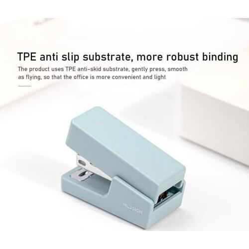 Mini Color Portable Compact Stapler Set Student Stationery Binding Tool Office X3W3