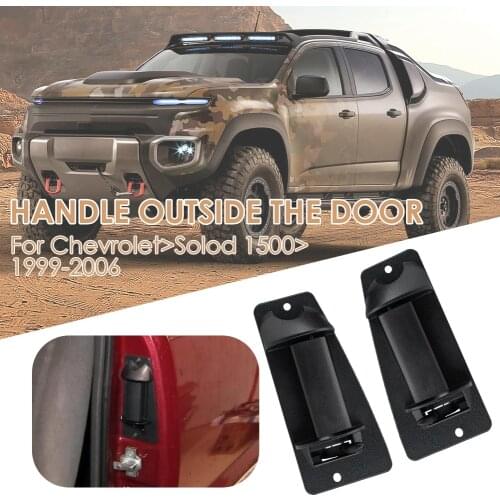 Extended Cabs 3rd Door Handle Right Left Outdoor Personal Car Decoration for GMC Sierra Chevy Silverado 1999-2007
