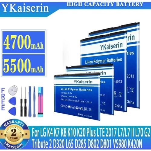 YKaiserin LG K10 Phone Batteries