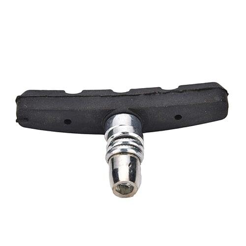 1 Pair Durable Rubber And Steel MTB Mountain Bike Road Bicycle V-Brake V Brake Pads Blocks Holders Cycling Braking