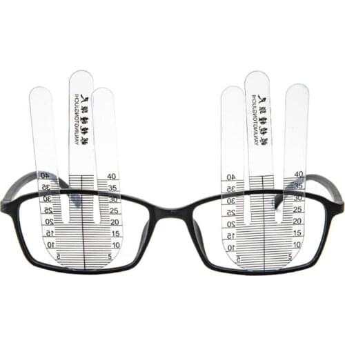 1Pair Optical PH Ruler Pupil Height Meter Optometry PH Tester for Hospital Eye Ophthalmic Measuring Tools