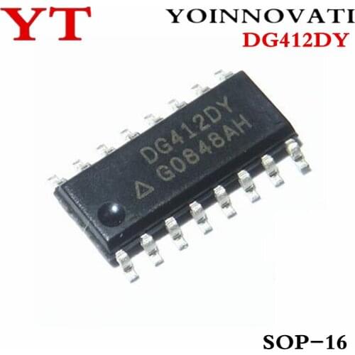 10pcs/Lot DG412DY DG412 SOP-16 IC