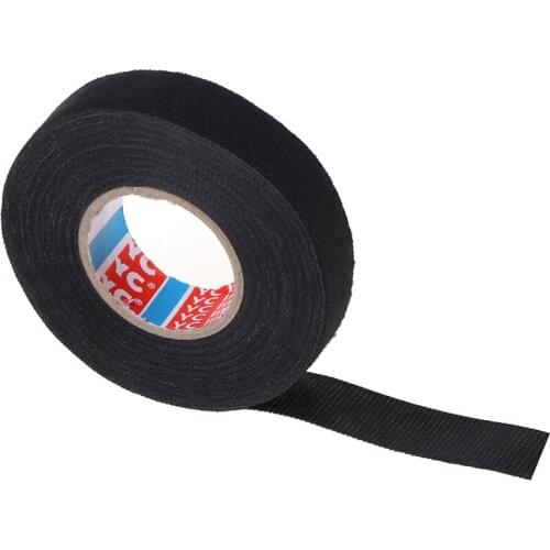 19mmx15M Adhesive Cloth Fabric Tape Cable Looms Wiring Harness For Car Auto