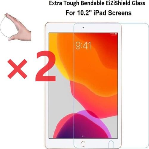 2Pcs Tablet Tempered Glass for Apple IPad 2020 8th 10.2 Inch HD Screen Protector Cover Anti-Fingerprint Tempered Film
