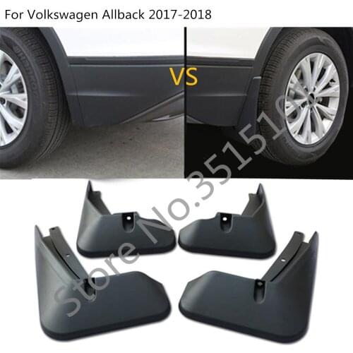 Car Cover Fender Soft Mudguard Flap Splash Mud Guard 4pcs For VW Volkswagen Passat B8 Sedan Variant Alltrack 2017 2018 2019 2020