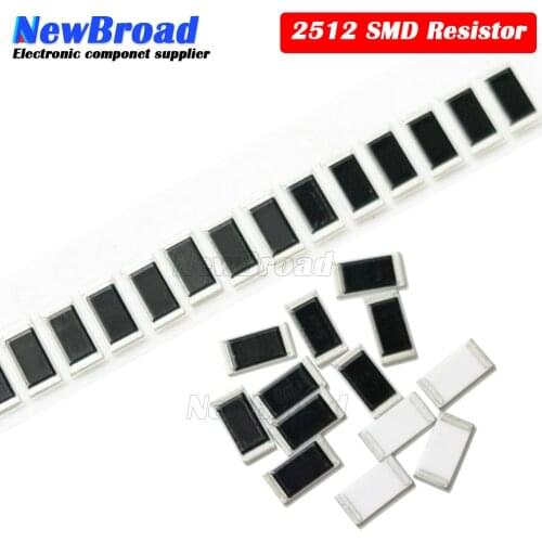 50Pcs 2512 SMD chip fixed resistor 1% 1W 0.1R 0.01R 0.05R 0.001R 0.33R 0.5R 1R 0R 10R 100R 2W 0.001 0.01 0.1 0.33 0.05 1 0 ohm