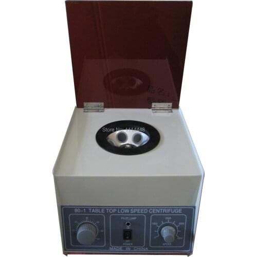 80-1 Desktop Electric Medical Lab Centrifuge Laboratory Centrifuge 4000rpm CE 6 x 20ml w/timer 0-60min