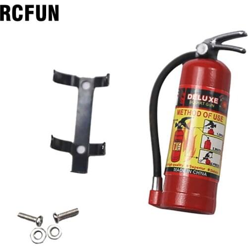 1/10 RC Crawler Accessory Parts Fire Extinguisher Model For Axial SCX10 TRX4 Stickers Car Model Accessories Baby Kids For Toys