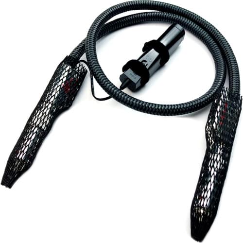 Audiophile WEL SIGNATURE Silver RCA Digital Audio Coaxial Cable Band Carbon Fiber 72V DBS