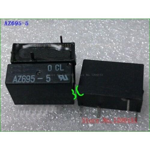 AZ695 AZ695-5 5VDC AZ695-12 12VDC AZ695-24 24VDC relay DIP-4