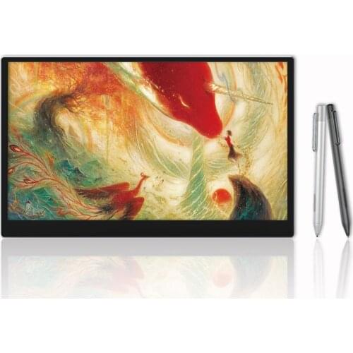 Graphics Display Digital Tablet Tilt Support 13.3 Inch Portable Drawing Monitor with Touch Screen and MPP Stylus 8192 Level