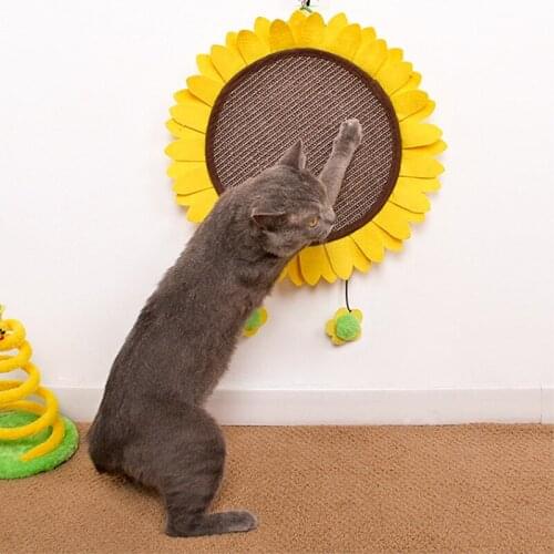 Toy Cat Wall Sisal Cat Sun Claw Board Hanging Grinding Ball