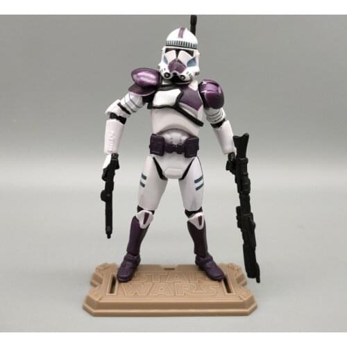 WARS Legacy Collection BMF Battalion Purple White Trooper 3.75" Loose Action Figure