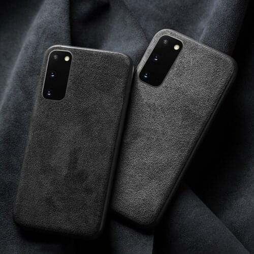 Leather Phone Case For Samsung Galaxy A71 A70 A50 A51 A30s Case Suede leather for galaxy A10 A20 A40 A60 Case