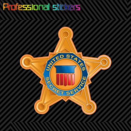 United States US Secret Service Sticker Decal Self Adhesive Vinyl President Stickers for Car, RV, Laptops, Motorcycles