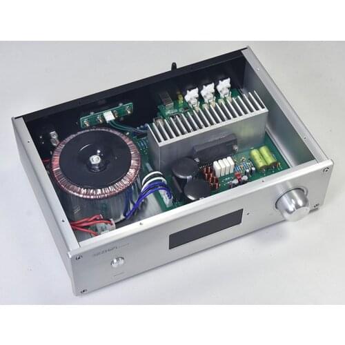 Latest 120WX2 Thick Film STK412-530/JVC8007 Bluetooth 5.0 Remote Control Fever Sound Power Amplifier