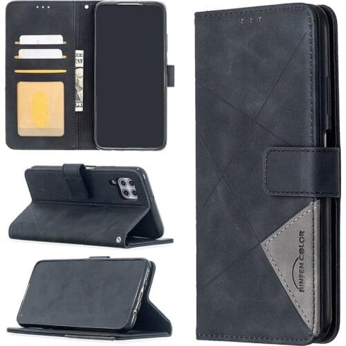 New Nova7i Luxury Leather Phone Case na For Huawei Y7p 2020 P 40 P40 Lite E Pro Honor 9C Nova 7i 6SE Wallet Flip Cover Coque Etu