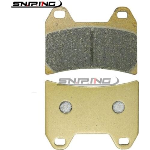 Motorcycle Front Brake Pads For Honda CB 400 SF F3V Superfour NC31 1997 For Suzuki GSX 400 X GSX 1200