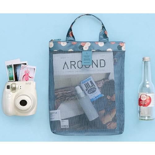 Kids Toys Beach Bag Mom Baby Handbag Dry Wet Separation Swimming Mesh Large Beach Bag for Towels Makeup Bags Sports Fitness Bags