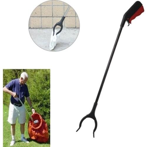 Claw Yard Reach Hand Stick Ground Garbage Trash Arm Grip Long Arm Helping Hand Useful Long Pick Up Reach Grabber Tool Cigarette