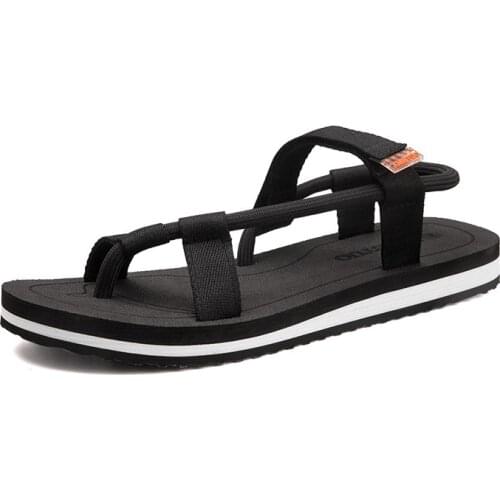 Classic mens summer casual sandals summer Rome comfortable lightweight beach shoes non-slip wear-resistant soft flat shoes36-44