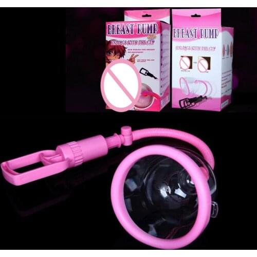Adult Sex Products Breast Enlargement Pump Female Pussy Breast Massage Enhancer Machine Vacuum Suction Cup Sex Toys For Woman