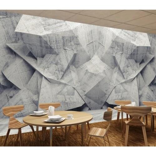 Modern Custom 3D Wallpaper 3D abstract gray future space background Living Room Wallpaper 3D Painting