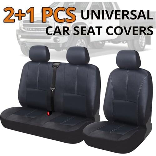 Transit Custom Tailored Heavy Duty Waterproof Van Seat Covers - 2013 Black