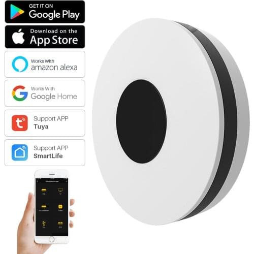 Tuya Universal WiFi Smart IR Remote Controller APP Remote Control TV Fans Works With Alexa Google Home Smart Home Automation