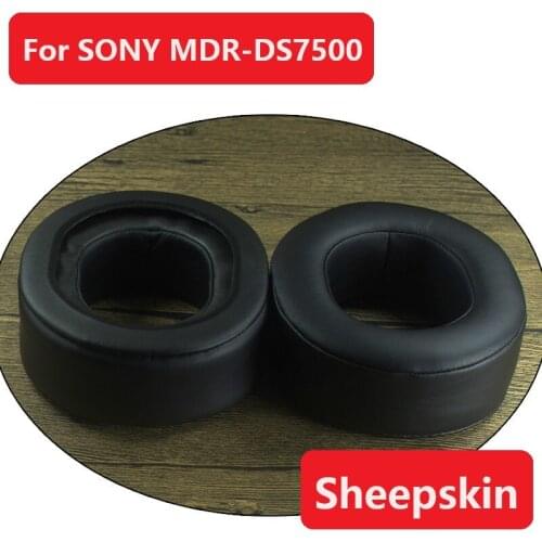 High Quality Replacement Sheepskin Earpads for SONY MDR-DS7500 Soft Memory Foam Ear Pads Cushion for MDR-DS7500 Headphone