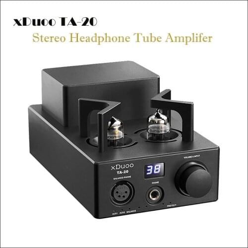 XDuoo TA-20 Stereo Balanced Headphone Amplifier Home Tube Headphone Amplifier Audio Profession Headset Amplifier Headphone Amp