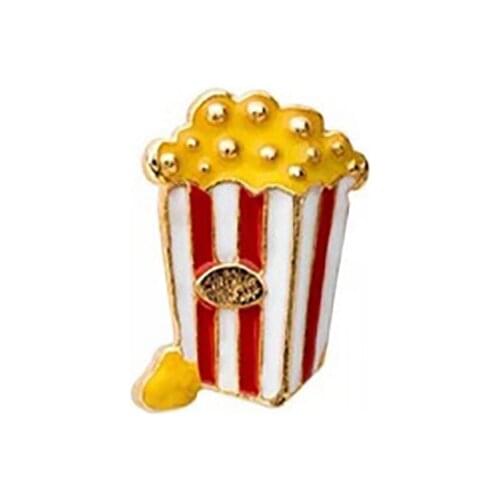 10pcs Popcorn Charm floating charms for Living glass locket