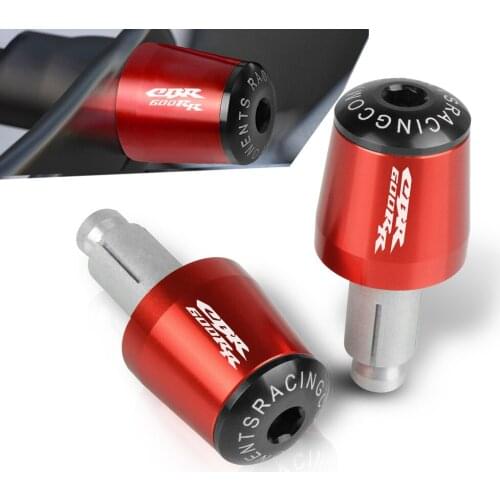 For Honda CBR600RR CBR 600RR 2002 2003 2004 2005 2006 2007 2008 7/8"22mm CNC Motorcycle Handlebar Grips Handle Bar Ends Hand Cap