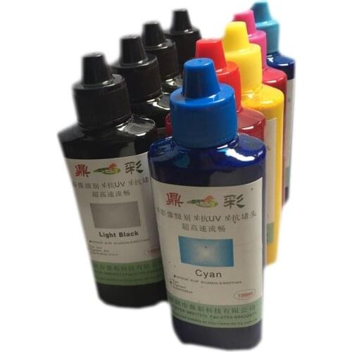 Einkshop 9 Color Universal Pigment Ink For Epson SureColor P600 P800 Stylus Pro 3800 3880 Printer Refill Pigment Ink